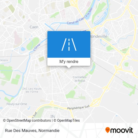 Rue Des Mauves plan