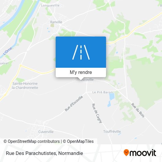 Rue Des Parachutistes plan