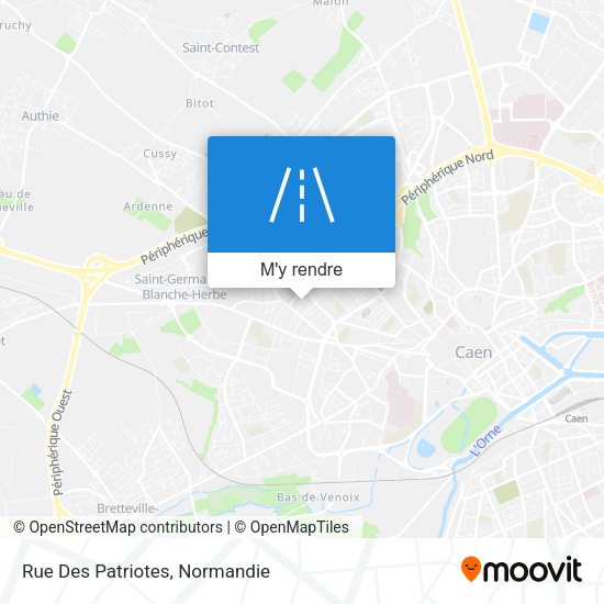 Rue Des Patriotes plan