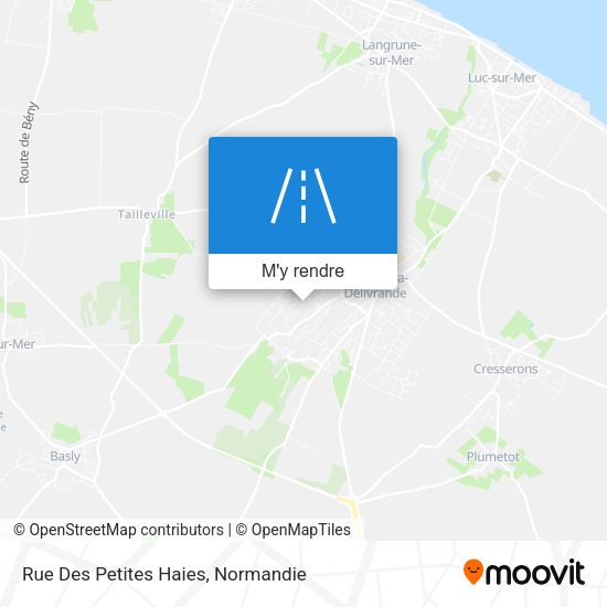 Rue Des Petites Haies plan