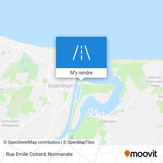 Rue Emile Cotiard plan