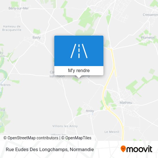 Rue Eudes Des Longchamps plan
