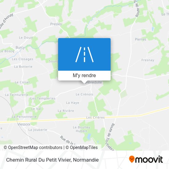 Chemin Rural Du Petit Vivier plan