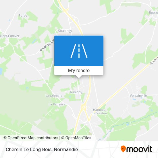 Chemin Le Long Bois plan