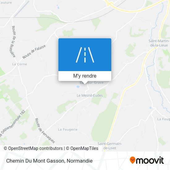 Chemin Du Mont Gasson plan