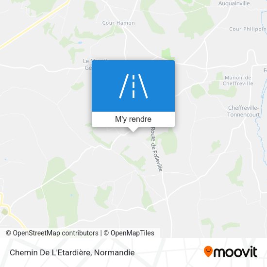 Chemin De L'Etardière plan