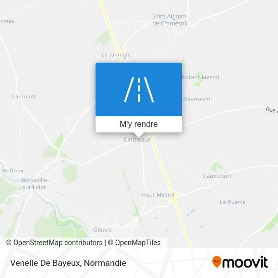 Venelle De Bayeux plan