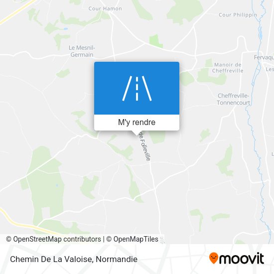 Chemin De La Valoise plan
