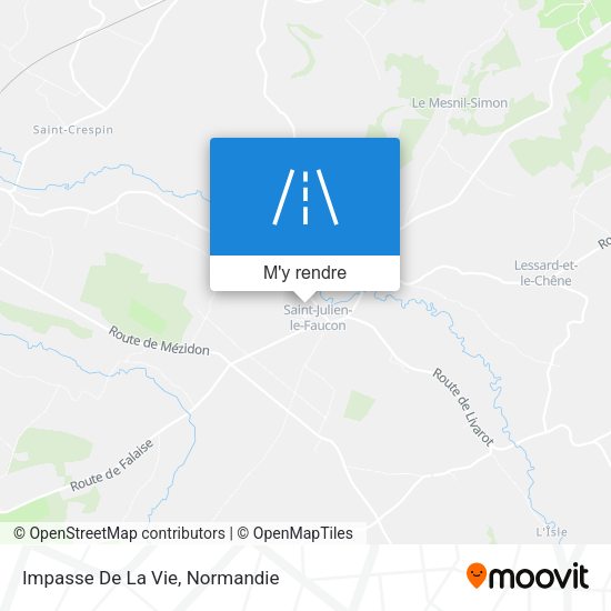 Impasse De La Vie plan