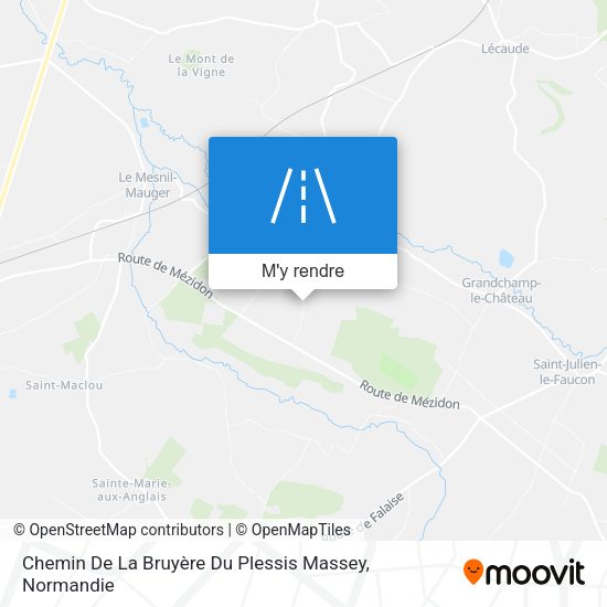 Chemin De La Bruyère Du Plessis Massey plan