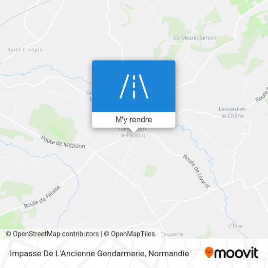 Impasse De L'Ancienne Gendarmerie plan