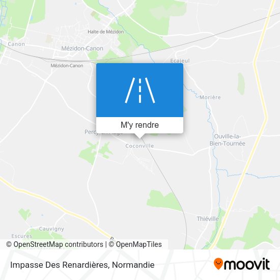 Impasse Des Renardières plan