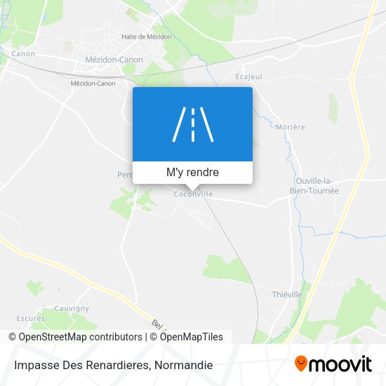 Impasse Des Renardieres plan