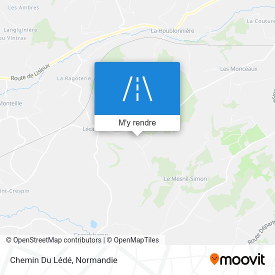 Chemin Du Lédé plan