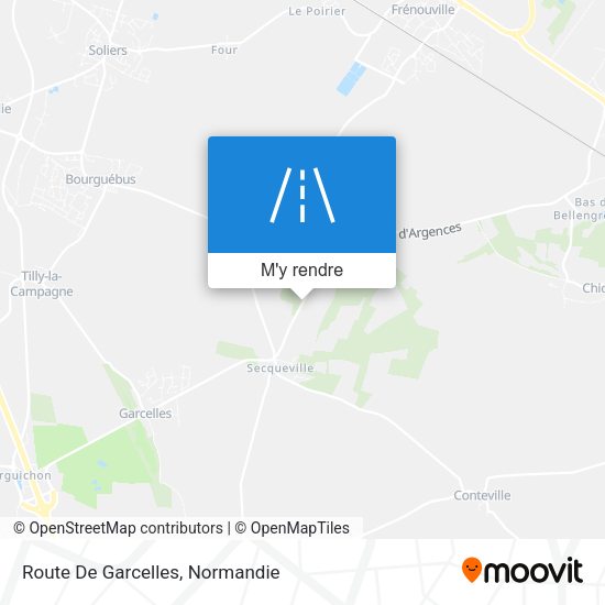 Route De Garcelles plan