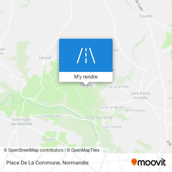 Place De La Commune plan