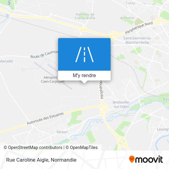 Rue Caroline Aigle plan