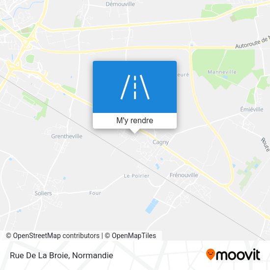 Rue De La Broie plan