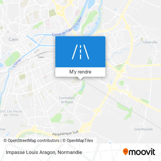 Impasse Louis Aragon plan