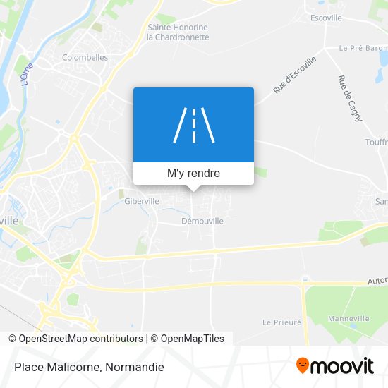 Place Malicorne plan
