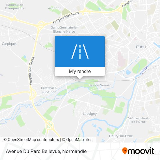Avenue Du Parc Bellevue plan