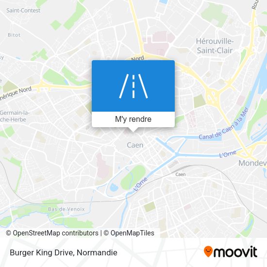Burger King Drive plan