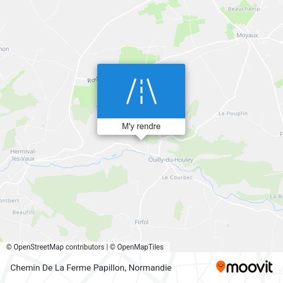 Chemin De La Ferme Papillon plan