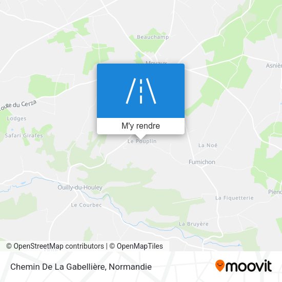 Chemin De La Gabellière plan