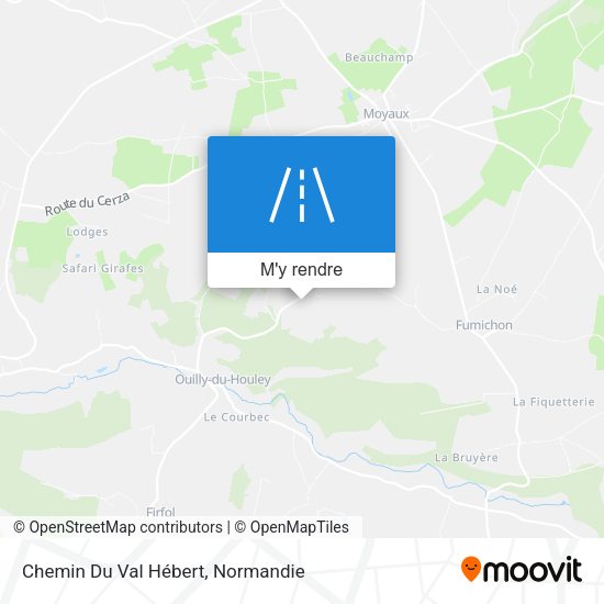 Chemin Du Val Hébert plan
