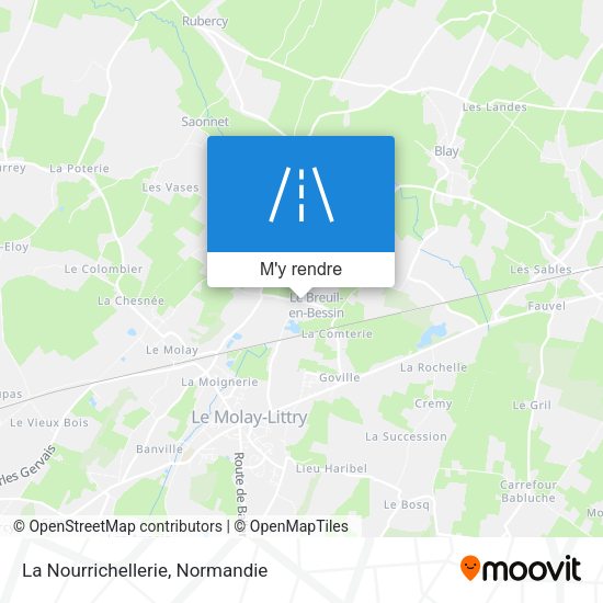 La Nourrichellerie plan