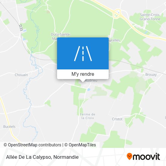 Allée De La Calypso plan