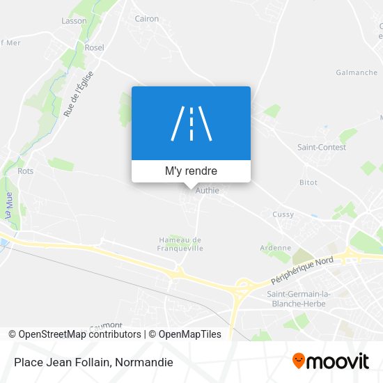 Place Jean Follain plan