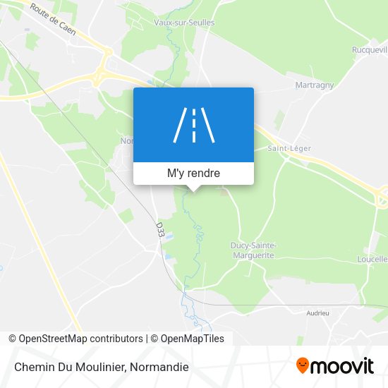 Chemin Du Moulinier plan