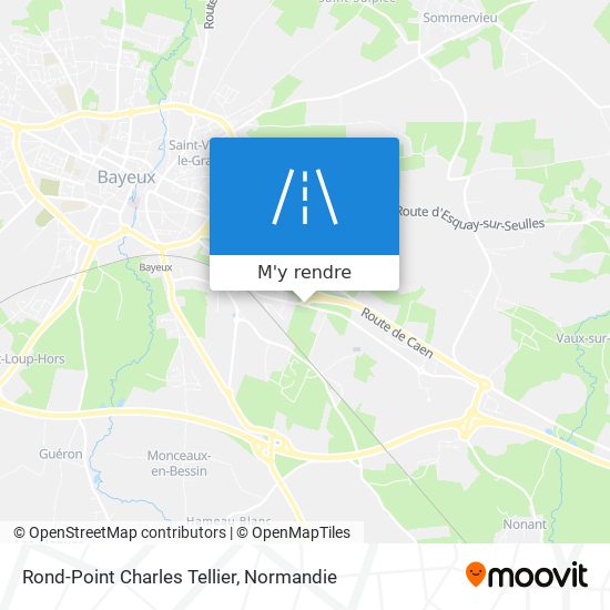 Rond-Point Charles Tellier plan