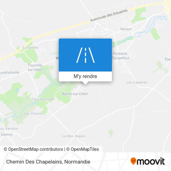 Chemin Des Chapelains plan