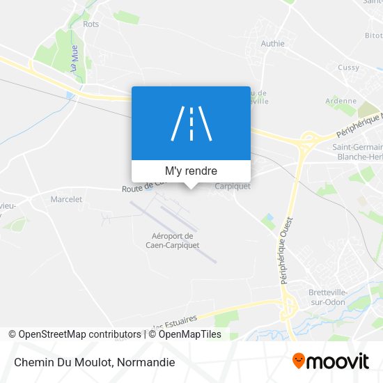 Chemin Du Moulot plan