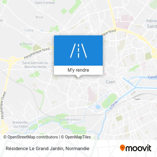 Résidence Le Grand Jardin plan