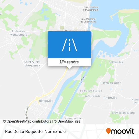 Rue De La Roquette plan