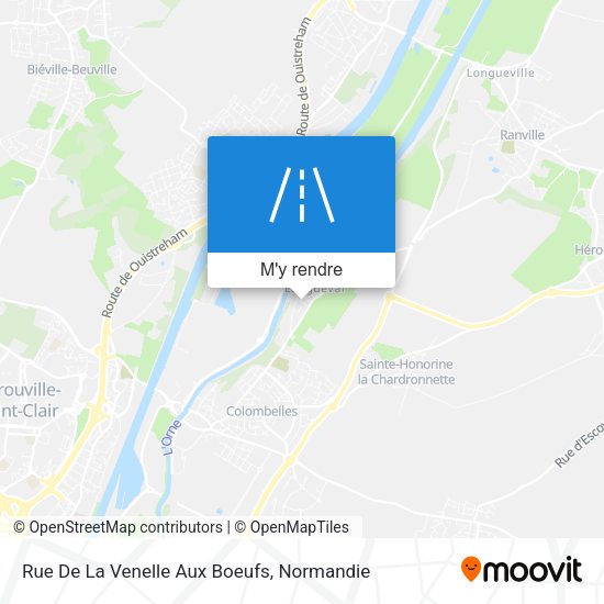 Rue De La Venelle Aux Boeufs plan