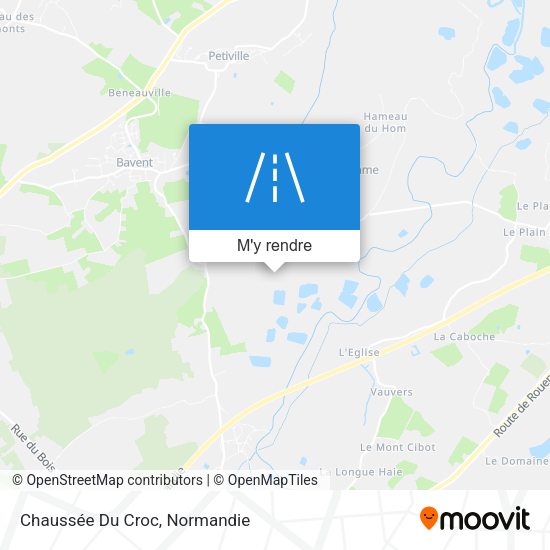Chaussée Du Croc plan