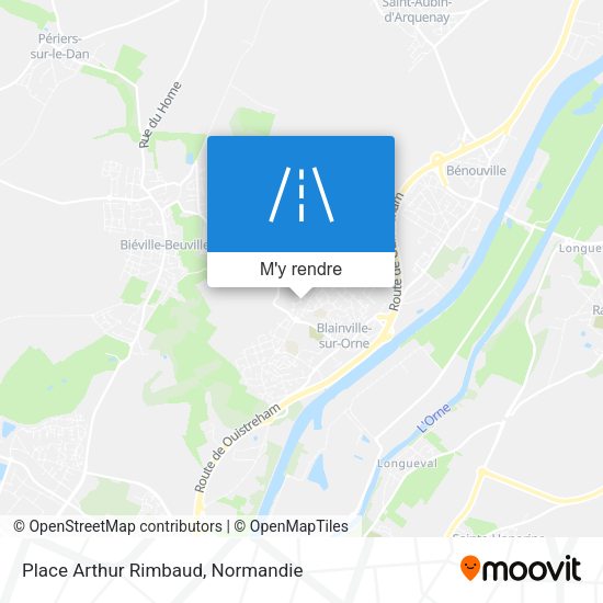 Place Arthur Rimbaud plan