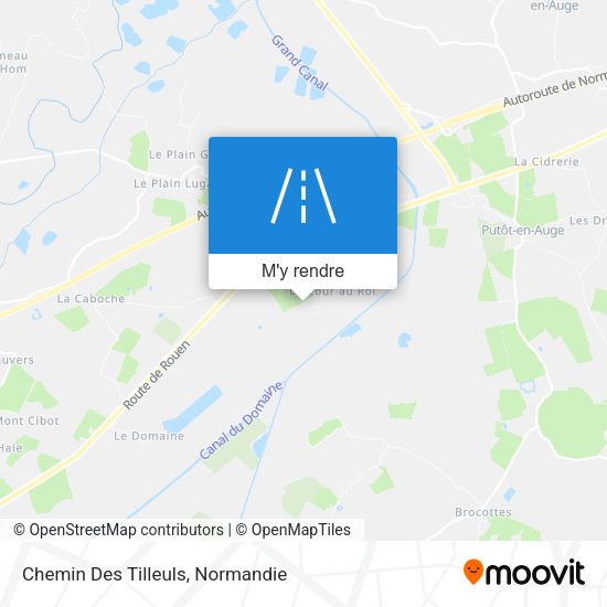 Chemin Des Tilleuls plan