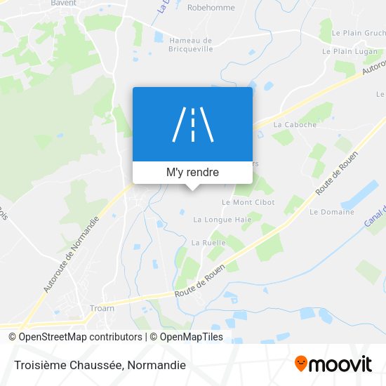 Troisième Chaussée plan
