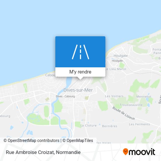 Rue Ambroise Croizat plan