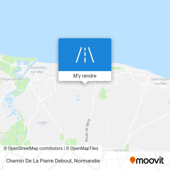 Chemin De La Pierre Debout plan
