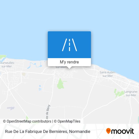 Rue De La Fabrique De Bernières plan