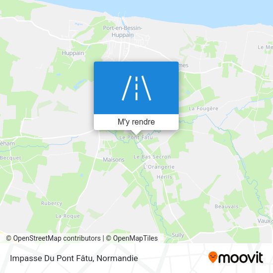 Impasse Du Pont Fâtu plan