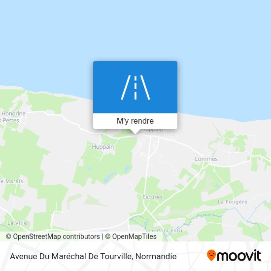 Avenue Du Maréchal De Tourville plan