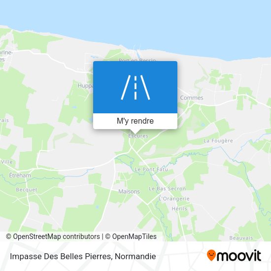 Impasse Des Belles Pierres plan