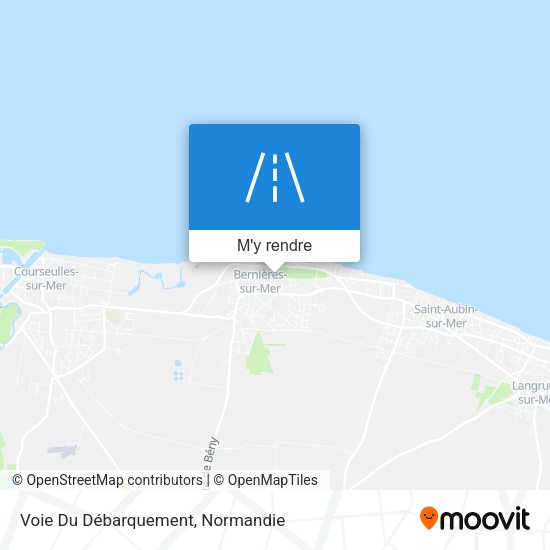 Voie Du Débarquement plan